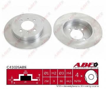 Тормозной диск ABE C41026ABE