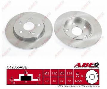 Тормозной диск ABE C42055ABE