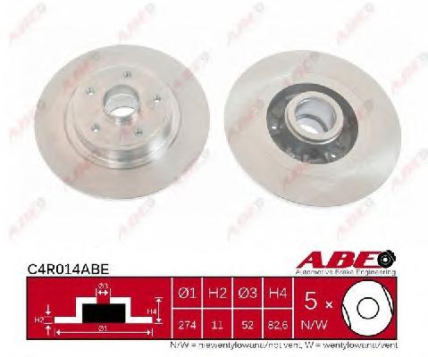 Тормозной диск ABE