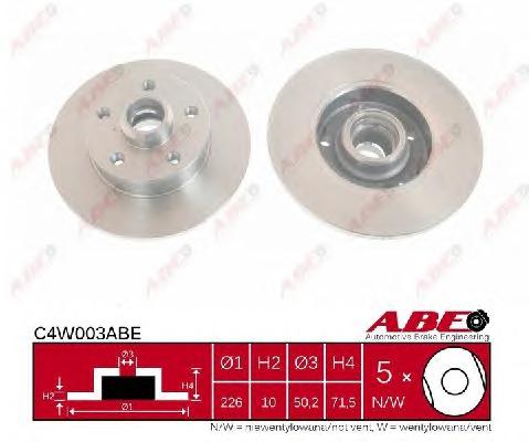 Тормозной диск ABE