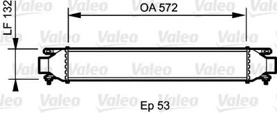 Интеркулер VALEO 818824