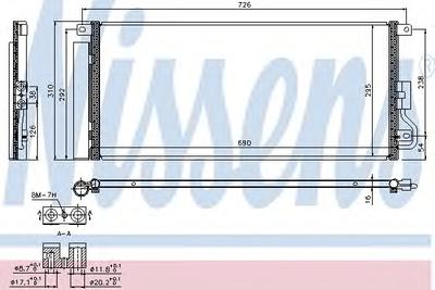 Конденсатор, кондиционер NISSENS 940390