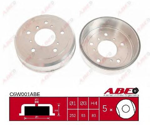 Тормозной барабан ABE