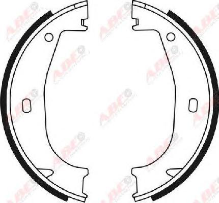 Комплект тормозных колодок, стояночная тормозная система ABE