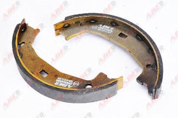 Комплект тормозных колодок, стояночная тормозная система ABE