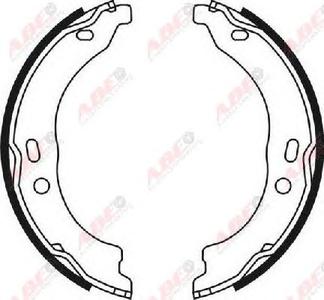 Комплект тормозных колодок, стояночная тормозная система ABE