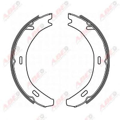 Комплект тормозных колодок, стояночная тормозная система ABE