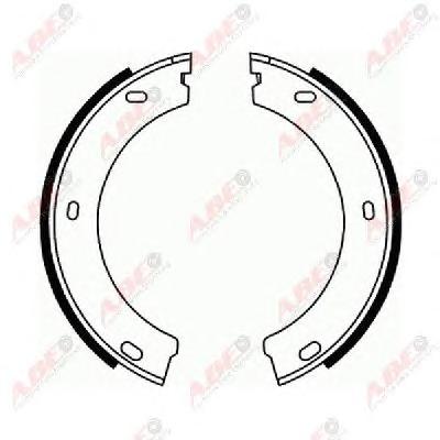 Комплект тормозных колодок, стояночная тормозная система ABE