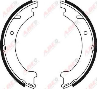 Комплект тормозных колодок, стояночная тормозная система ABE CRV002ABE