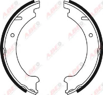 Комплект тормозных колодок, стояночная тормозная система ABE