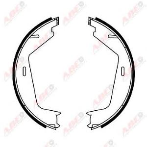Комплект тормозных колодок, стояночная тормозная система ABE