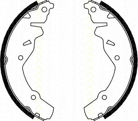 Комплект тормозных колодок TRISCAN