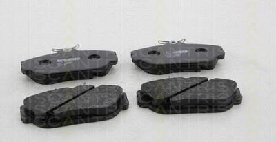 Комплект тормозных колодок, дисковый тормоз TRISCAN 811016020