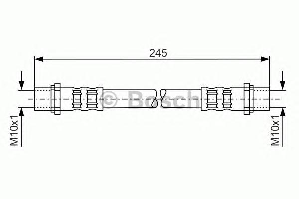 Тормозной шланг BOSCH