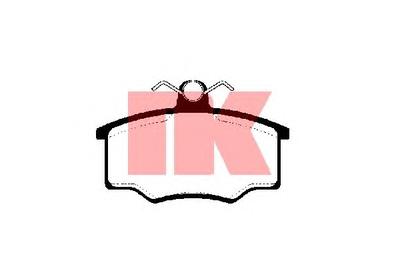 Комплект тормозных колодок, дисковый тормоз NK 229927