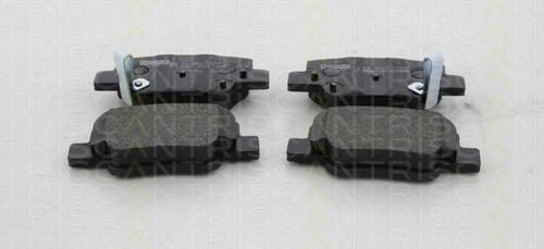 Комплект тормозных колодок, дисковый тормоз TRISCAN