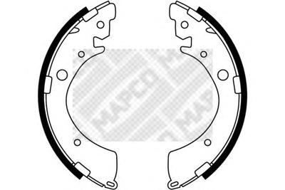 Комплект тормозных колодок MAPCO 8503
