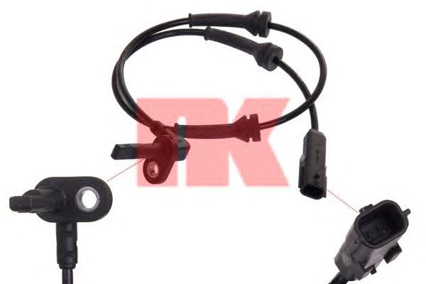 Датчик, частота вращения колеса NK