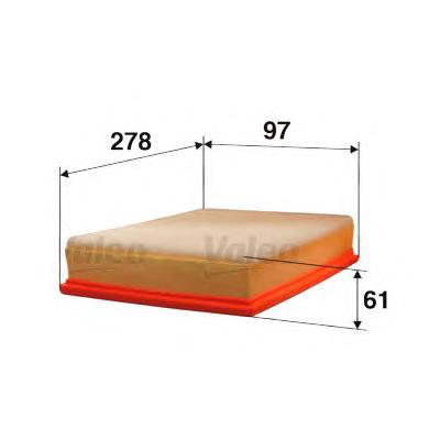 Воздушный фильтр VALEO