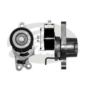 Натяжной ролик, поликлиновой  ремень GATES T39055