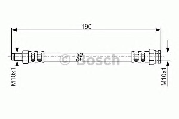 Тормозной шланг BOSCH