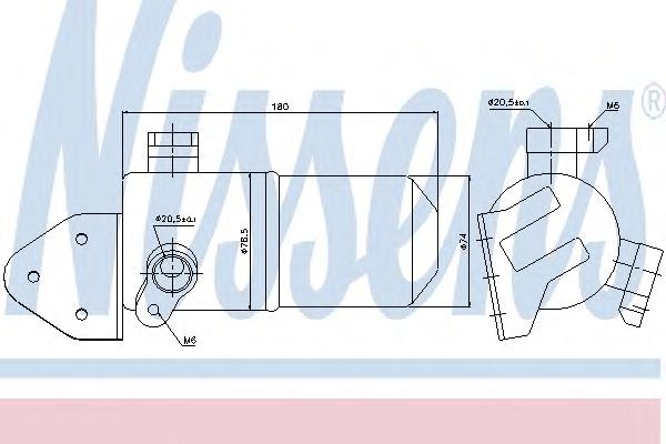 Осушитель, кондиционер NISSENS