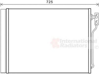 Конденсатор, кондиционер VAN WEZEL 06005435