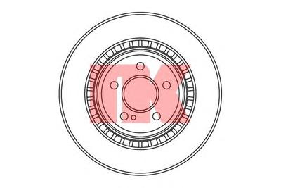 Тормозной диск NK 203379