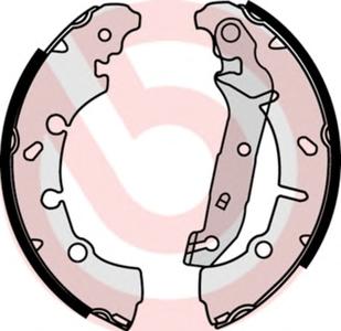 Комплект тормозных колодок BREMBO
