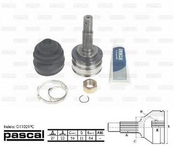 ШРУС PASCAL G11029PC