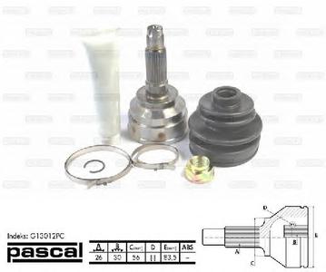 ШРУС PASCAL G13012PC