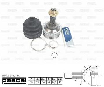 ШРУС PASCAL G13014PC