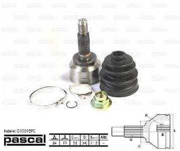 ШРУС PASCAL G13015PC