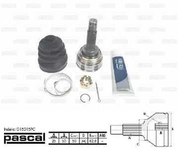ШРУС PASCAL G15015PC