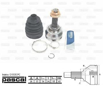 ШРУС PASCAL G15053PC
