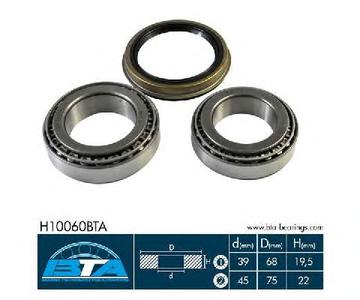 Комплект подшипника ступицы колеса BTA H10060BTA