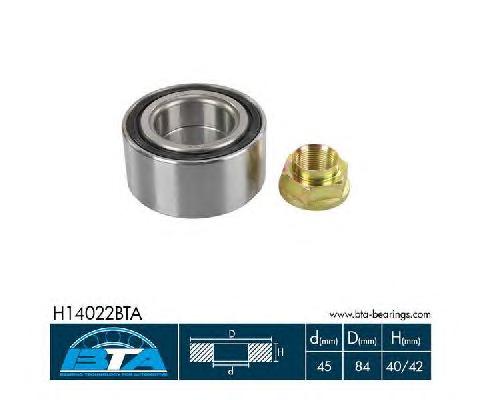 Подшипник ступицы BTA