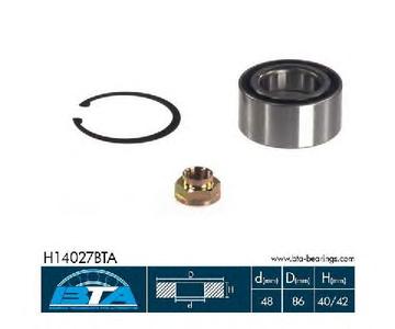 Подшипник ступицы BTA H14027BTA