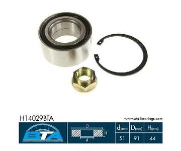 Подшипник ступицы BTA H14029BTA