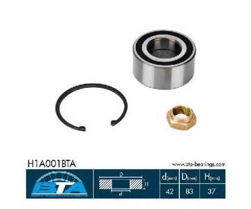 Комплект подшипника ступицы колеса BTA H1A001BTA