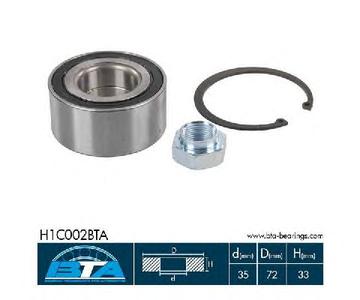 Подшипник ступицы BTA H1C002BTA