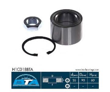 Подшипник ступицы BTA H1C018BTA