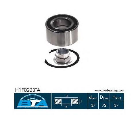 Подшипник ступицы BTA