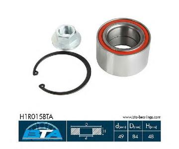 Подшипник ступицы BTA H1R015BTA