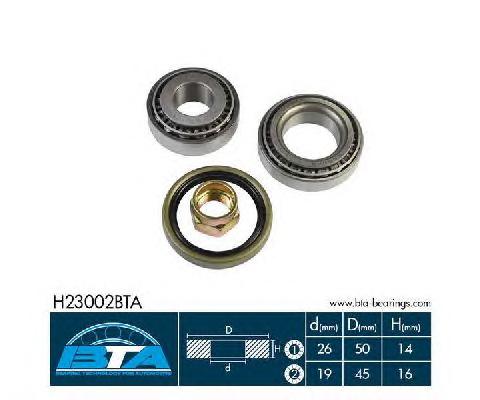 Подшипник ступицы BTA