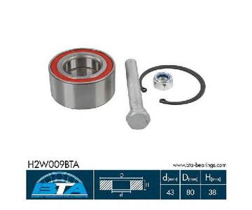 Подшипник ступицы BTA H2W009BTA