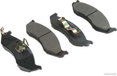 Комплект тормозных колодок, дисковый тормоз HERTH+BUSS JAKOPARTS J3600307