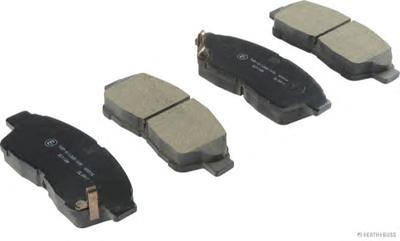 Комплект тормозных колодок, дисковый тормоз HERTH+BUSS JAKOPARTS J3602064