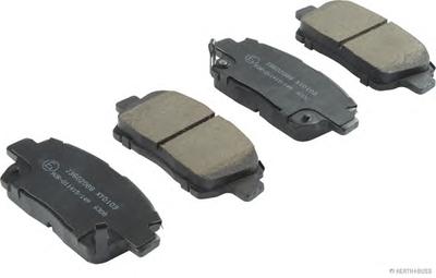 Комплект тормозных колодок, дисковый тормоз HERTH+BUSS JAKOPARTS J3602088