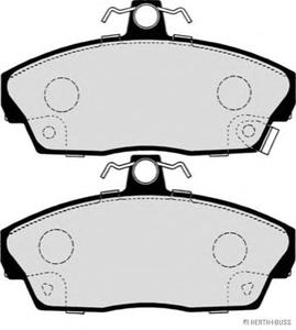 Комплект тормозных колодок, дисковый тормоз HERTH+BUSS JAKOPARTS